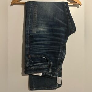 American Eagle Outfitters Dark Wash Slim Straight Jeans